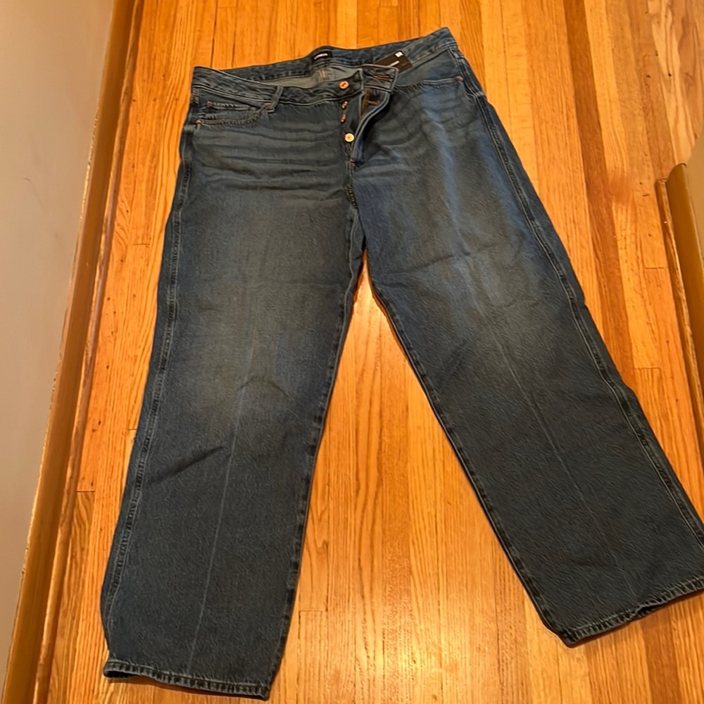 Express wide leg jeans